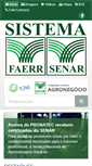 Mobile Screenshot of faerr-senar.com.br